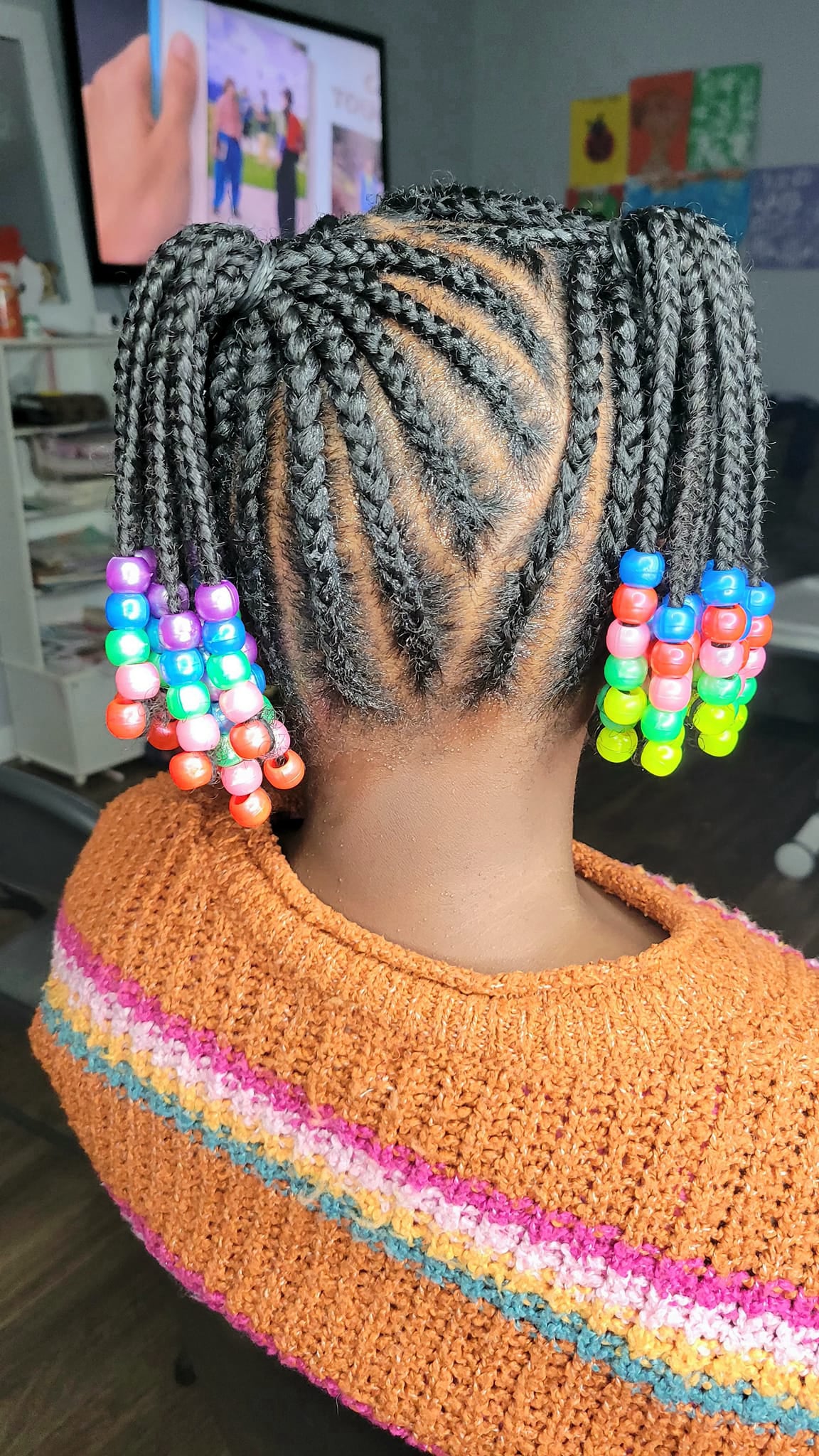 Kid's cornrow